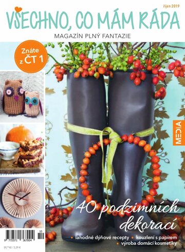 Obálka e-magazínu Všechno, co mám ráda 10/2019