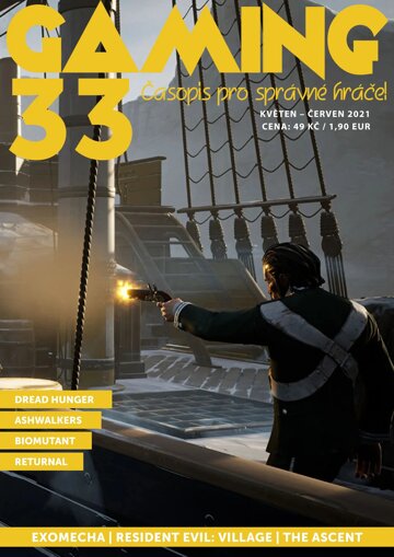Obálka e-magazínu GAMING 33