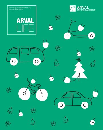Obálka e-magazínu ARVAL LIFE zima 2022