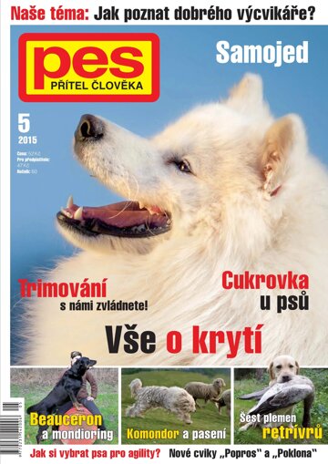 Obálka e-magazínu Pes přítel člověka 5/2015