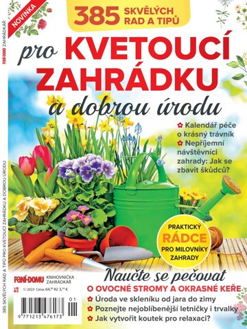 Obálka e-magazínu Knihovnička Paní domu - Zahrádkář 1/23