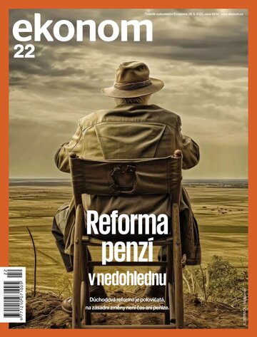 Obálka e-magazínu Ekonom 22 - 25.5.2023