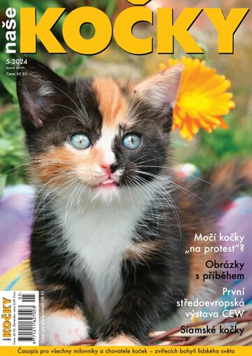 Obálka e-magazínu Naše kočky 5/2024