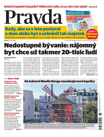 Obálka e-magazínu Pravda 25. 6. 2024