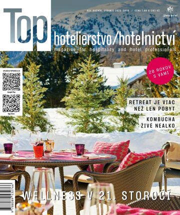 Obálka e-magazínu Top Hotelierstvo / Hotelnictví ZIMA - 2026