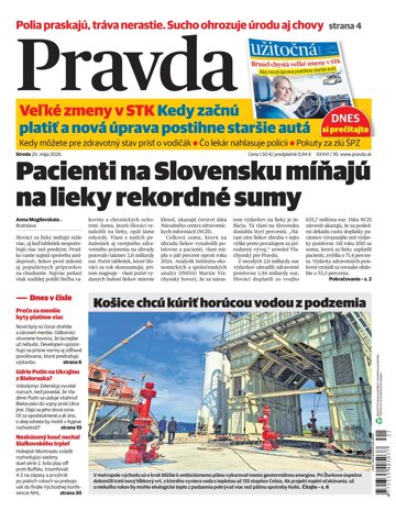 Obálka e-magazínu Pravda 20. 5. 2026