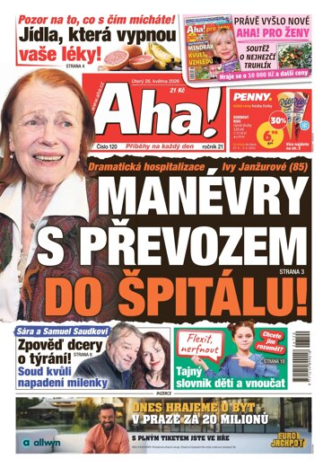 Obálka e-magazínu AHA! 26.5.2026