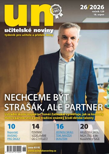 Obálka e-magazínu Učitelské noviny 26/2026