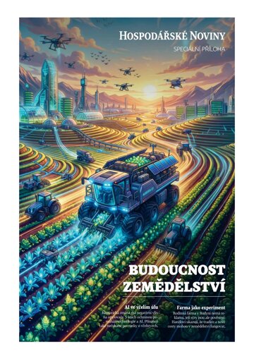 Obálka e-magazínu Hospodářské noviny - příloha 160 - 20.8.2026 Budoucnost zemědělství