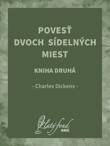 Obálka knihy Povesť dvoch sídelných miest. Kniha druhá