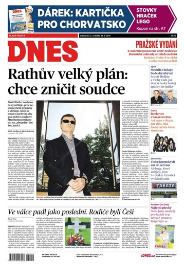 Obálka e-magazínu MF Dnes 23.5.2015