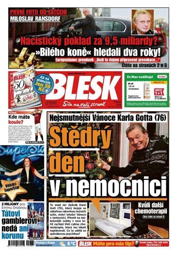 Obálka e-magazínu Blesk 8.12.2015