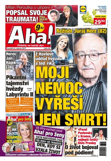 Obálka e-magazínu AHA! 24.4.2017