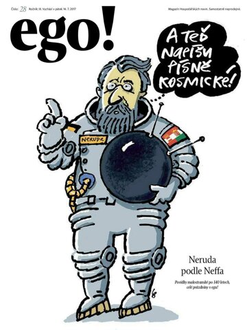 Obálka e-magazínu Hospodářské noviny - příloha Ego! 134 - 14.7.2017 Ego!