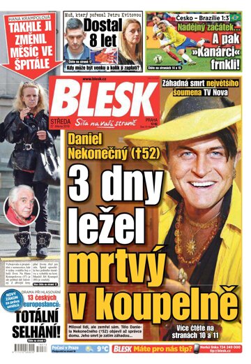 Obálka e-magazínu Blesk 27.3.2019