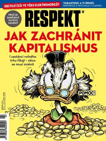 Obálka e-magazínu Respekt 22/2019