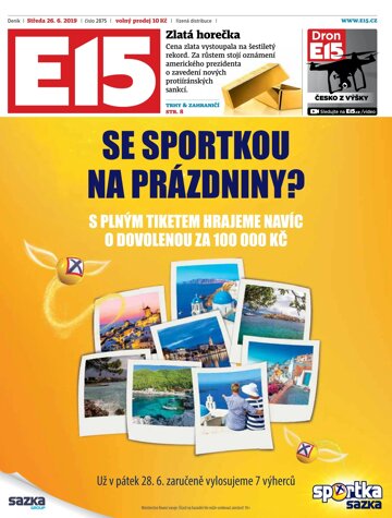Obálka e-magazínu E15 26.6.2019
