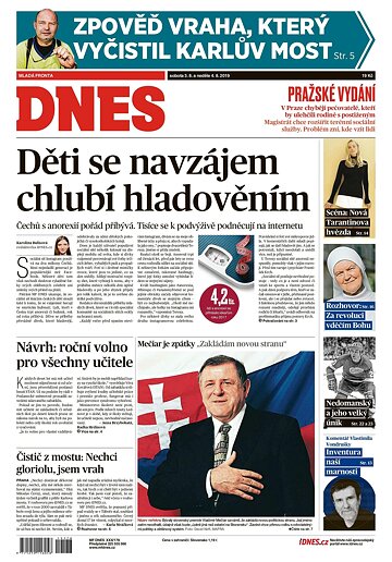 Obálka e-magazínu MF Dnes 3.8.2019