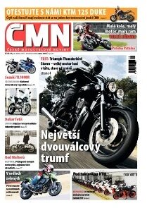 Obálka e-magazínu ČESKÉ MOTOCYKLOVÉ NOVINY 15/2011
