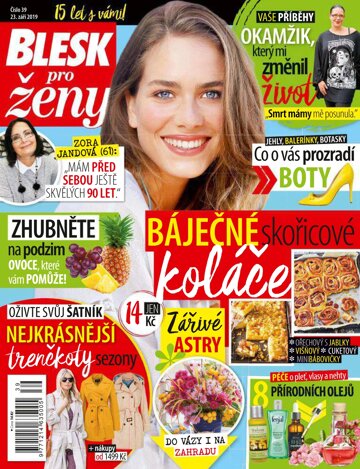 Obálka e-magazínu Blesk pro ženy 39/2019