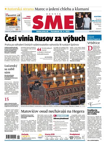 Obálka e-magazínu SME 19-4-2021