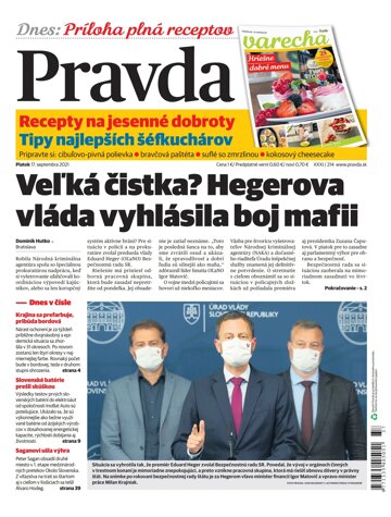 Obálka e-magazínu Pravda 17. 9. 2021