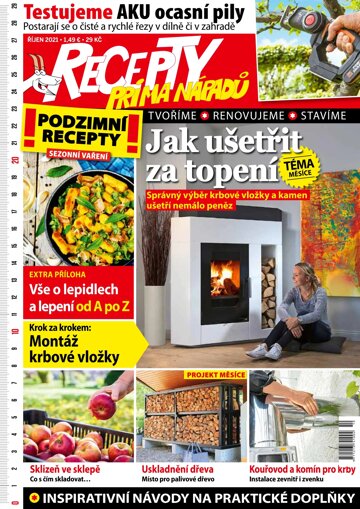 Obálka e-magazínu Recepty prima nápadů 10/2021
