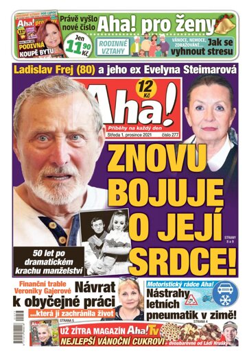 Obálka e-magazínu AHA! 1.12.2021