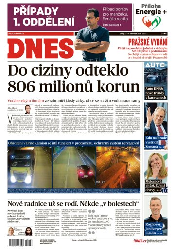 Obálka e-magazínu MF Dnes 27.9.2022