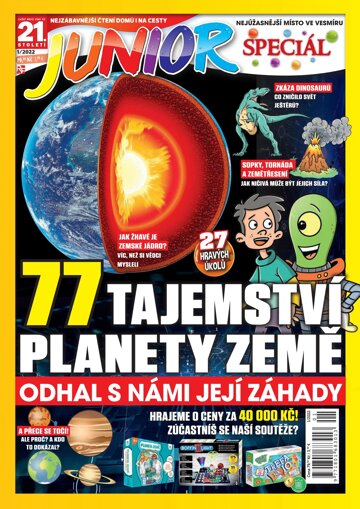 Obálka e-magazínu 21. století JUNIOR speciál 1/22