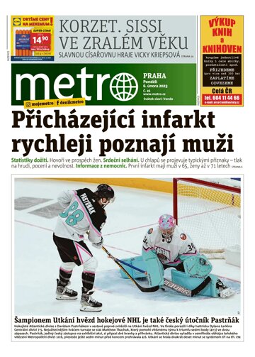 Obálka e-magazínu deník METRO 6.2.2023