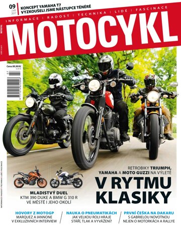 Obálka e-magazínu Motocykl 9/2017