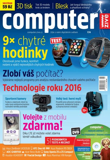 Obálka e-magazínu Computer 1/2016