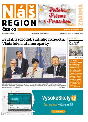 Obálka e-magazínu Náš Region - Česko 23/2023