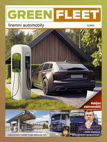 Obálka e-magazínu FLEET firemní automobily 2/2023