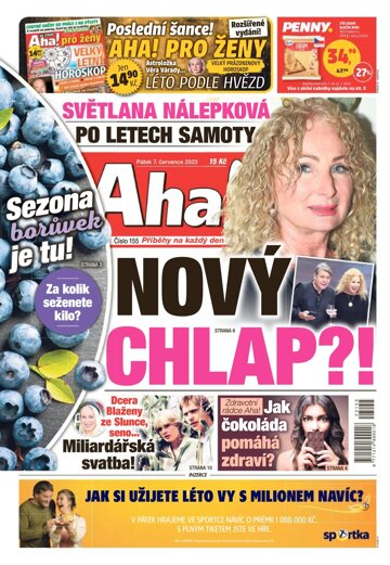 Obálka e-magazínu AHA! 7.7.2023