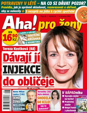 Obálka e-magazínu AHA! pro ženy 28/2024
