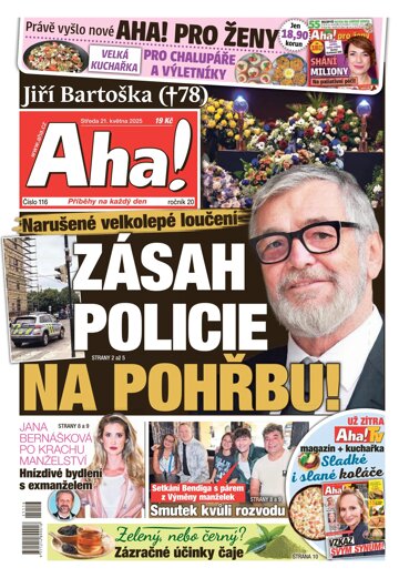 Obálka e-magazínu AHA! 21.5.2025