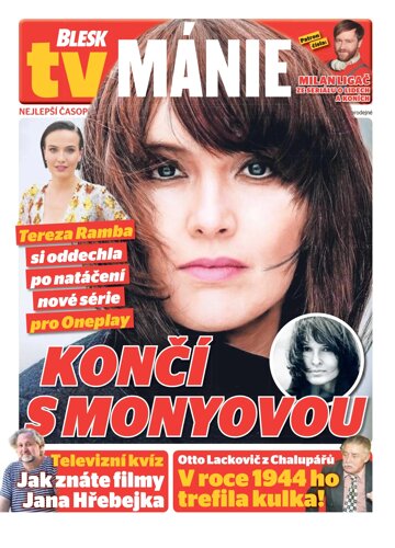 Obálka e-magazínu Blesk Tv manie 26.7.2025