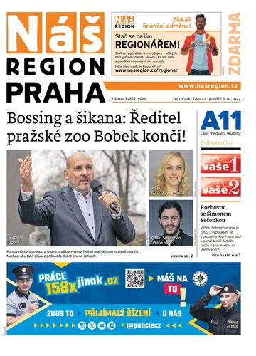 Obálka e-magazínu Náš Region - Praha 41/2025