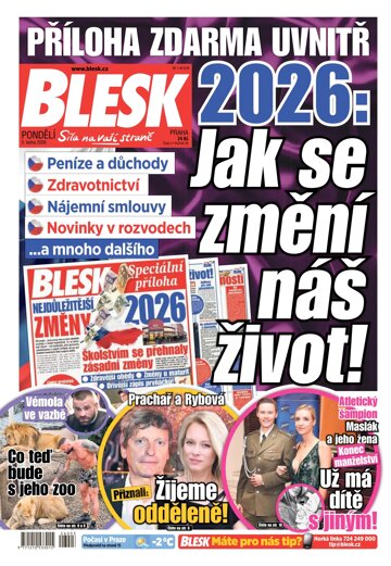 Obálka e-magazínu Blesk 5.1.2026