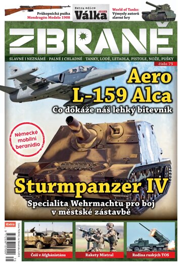 Obálka e-magazínu Zbraně 75