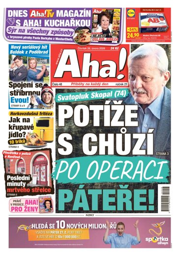 Obálka e-magazínu AHA! 26.2.2026