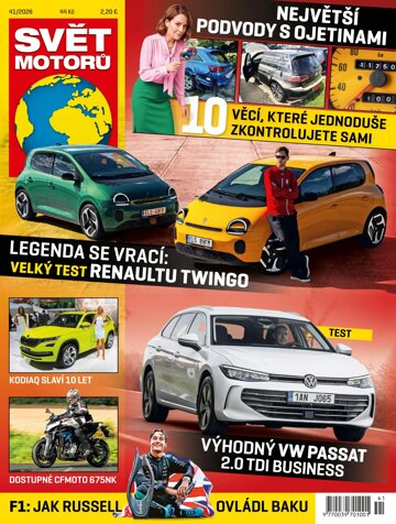 Obálka e-magazínu Svět motorů 41/2026