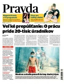 Obálka e-magazínu Pravda 5.8.2010