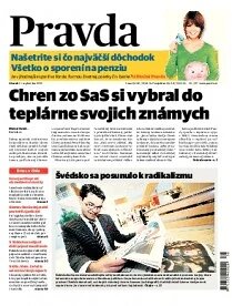Obálka e-magazínu Pravda 21.9.2010