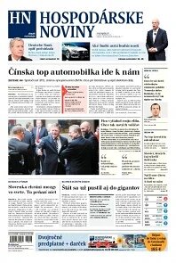 Obálka e-magazínu Hospodárske noviny 16.01.2014