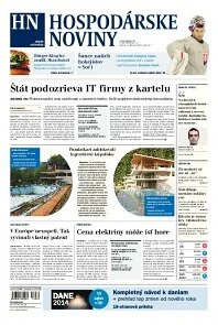 Obálka e-magazínu Hospodárske noviny 13.02.2014