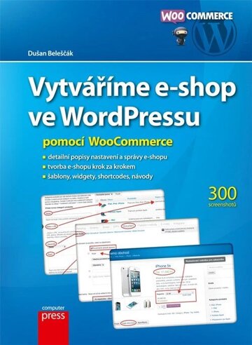 Obálka knihy Vytváříme e-shop ve WordPressu pomocí WooCommerce