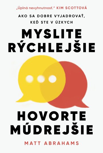 Obálka knihy Myslite rýchlejšie, hovorte múdrejšie